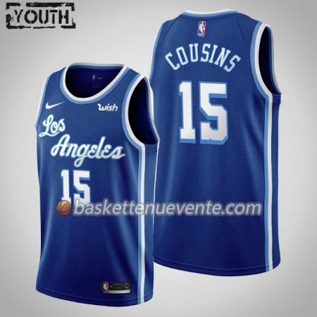 Maillot Basket Los Angeles Lakers DeMarcus Cousins 15 2019-20 Nike Hardwood Classics Swingman - Enfant